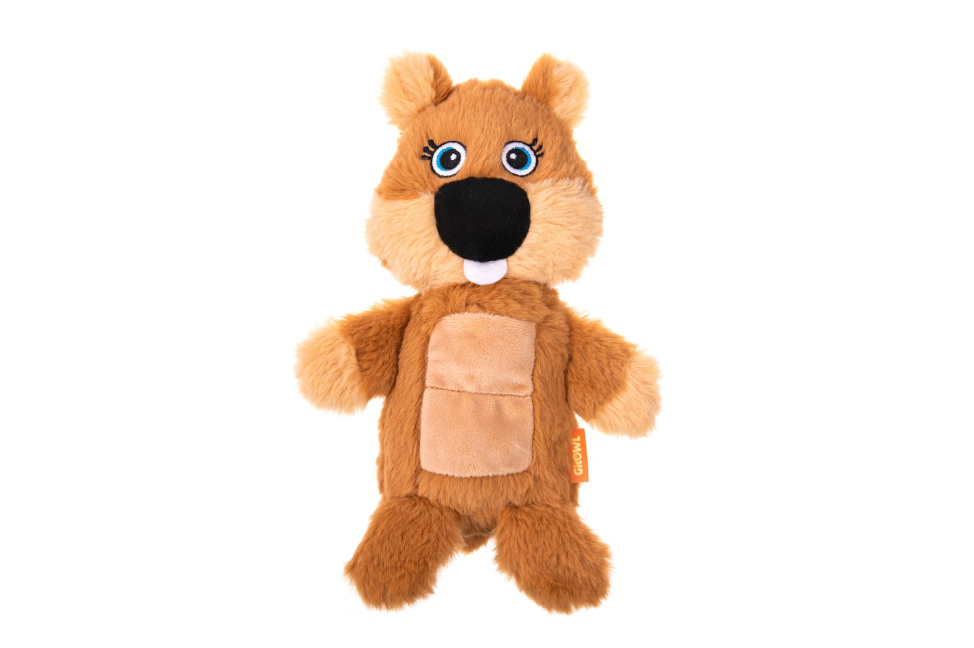 Benny the Beaver: A playful beaver that’s ready for both rugged play and cuddling.