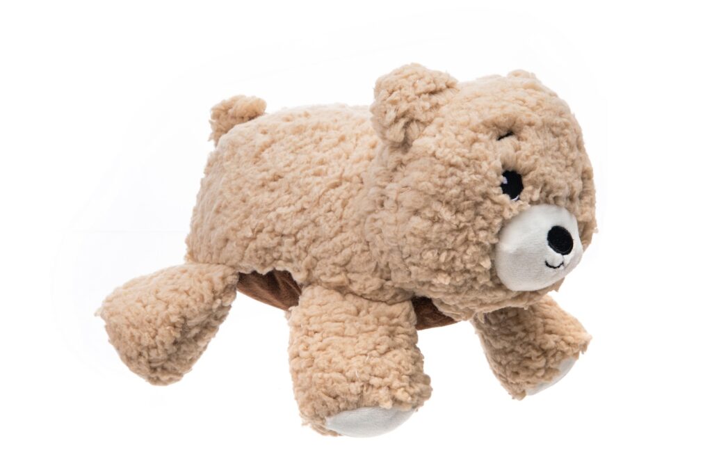 Benny the Bear: A cuddly brown bear that’s ready for fun and play, yet sturdy and rugged for the most energetic dogs.