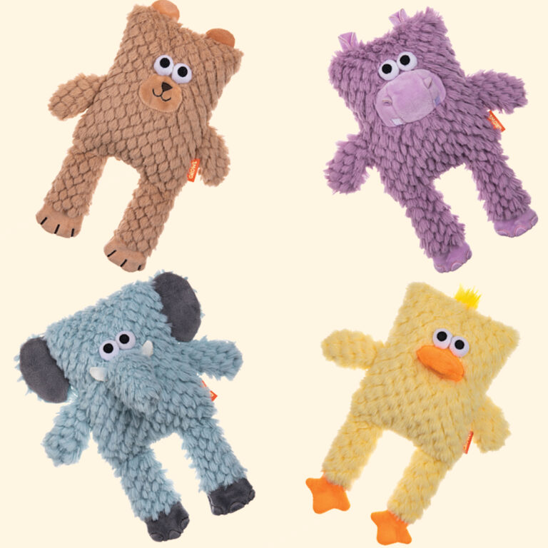 Block Heads Group - Premium Plush Dog Toys by Growl